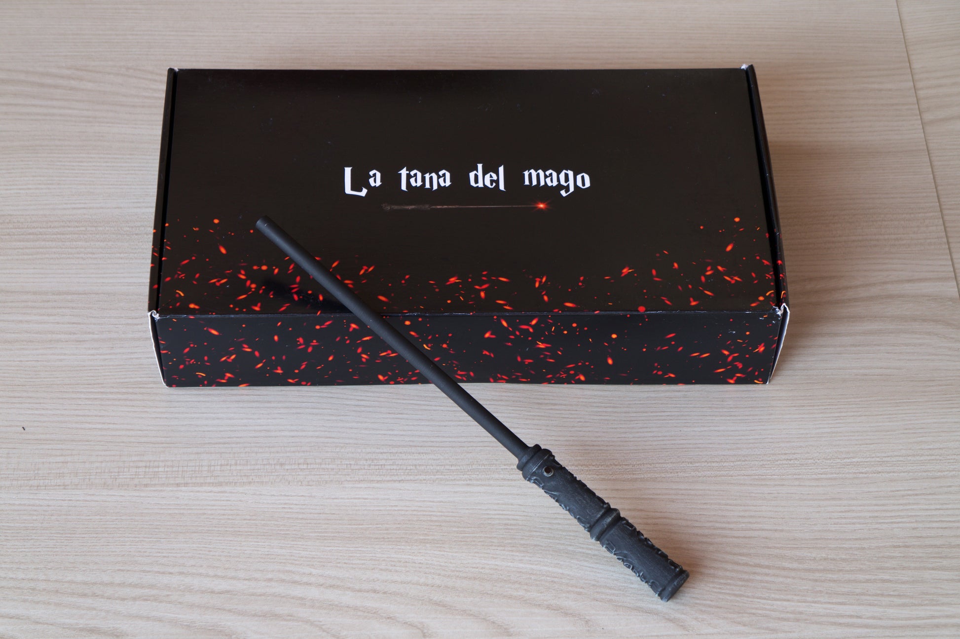 Bacchetta magica incendio con incisione ✍️